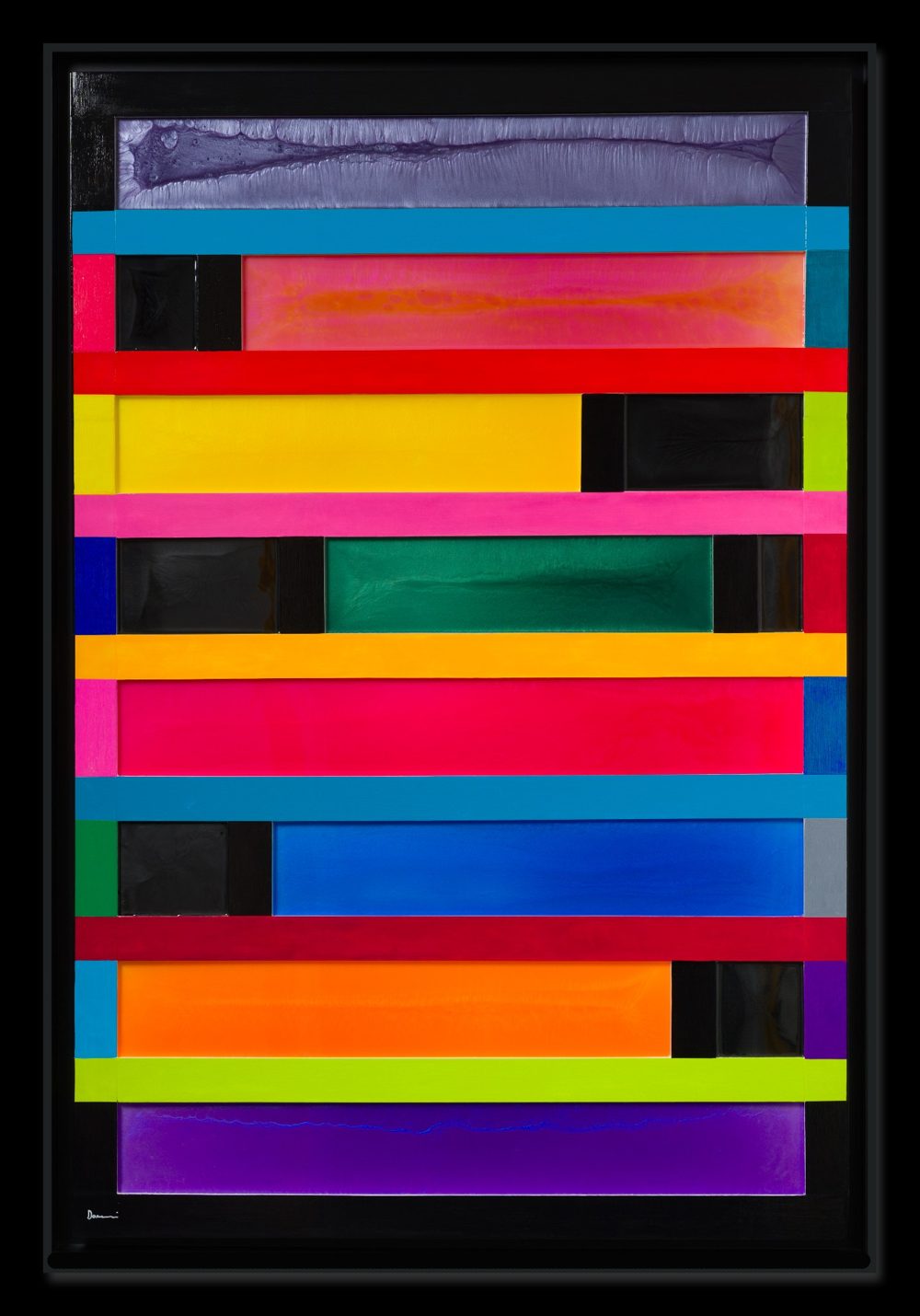 AESTAS, Mixed media on canvas, 100 × 150 cm